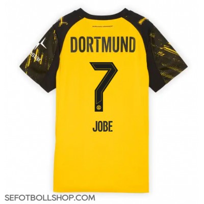 Billiga Borussia Dortmund Jobe Bellingham #7 Hemma fotbollskläder Dam 2025-26 Kortärmad Billiga Borussia Dortmund Jobe Bellingham #7 Hemma fotbollskläder Dam 2025-26 Kortärmad